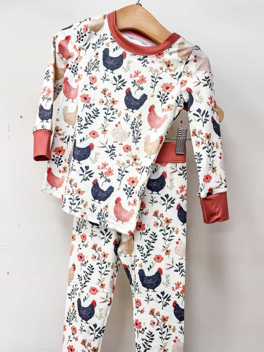 Chicken Coop Two-Piece Set