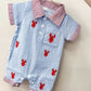 TTB Stripe Lobster Jumpsuit