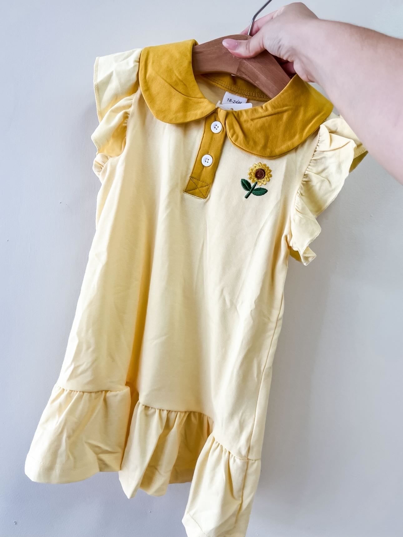 TTB Yellow Sunflower Dress