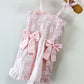 TTB Light Pink Daisy Smocked Romper