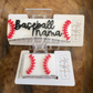 Baseball hair clip