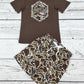 Duck Camouflage Print Toddler Boys Clothes