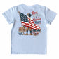 Kids' Red, White & Raised Right Short-Sleeve Tee