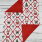 Baby Girls Red Christmas Blanket