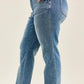 HW Tummy Control Contrast Wash Straight - PLUS