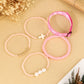 WWJD Faith Prompt Mix Beading 5pcs Bracelet Set