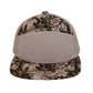 Kids 7 Panel Timber Leaf Camo Snapback Hat