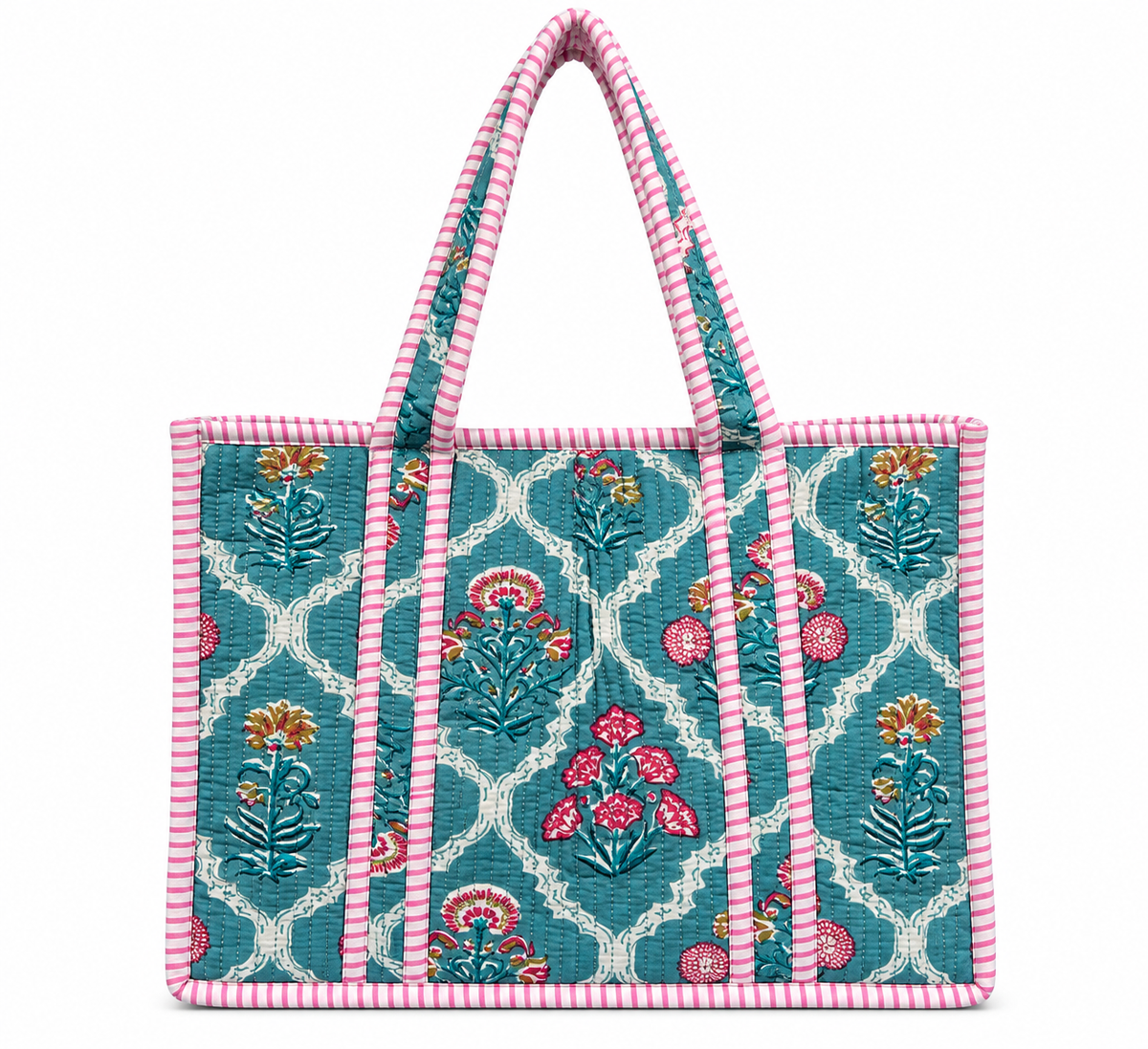 Enchanted Garden Quilted Bag Print
