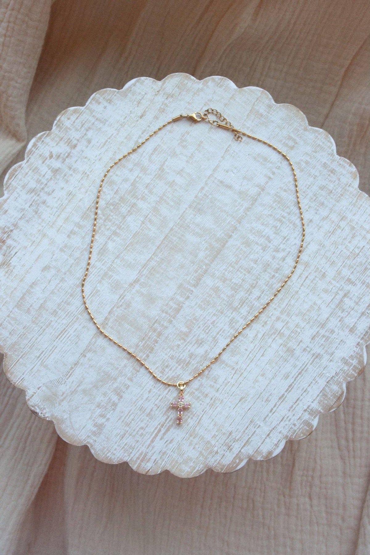 The Light Cross Necklace John 8:12