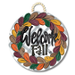 Welcome Fall Wreath Door Hanger