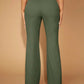 High Waist Straight Leg Pants Women's Work Trousers