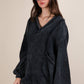 Washed Cotton Gauze Oversized Top Plus Size