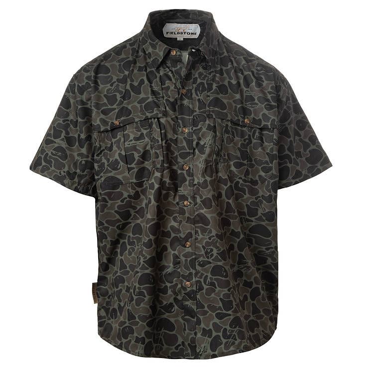 Nightshade Camo Button Down