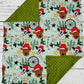 Merry Christmas Baby Cactus Cows Blanket