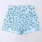 Leopard High Waist Athletic Shorts