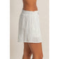 Striped Drawstring Shorts