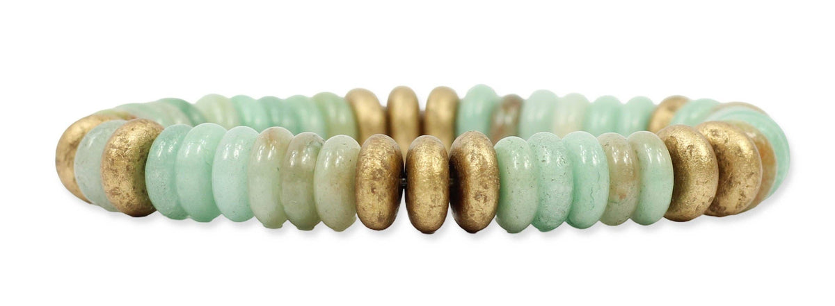 Kendley Stretch Bracelet - Bahama Blues
