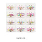 12 SET OF 4 - Kids Star Charm Beaded Stretch Bracelet Earring Set
