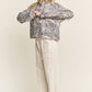 Shelby Camo Quarter Zip Top