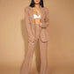 High Waist Straight Leg Pants Women's Work Trousers