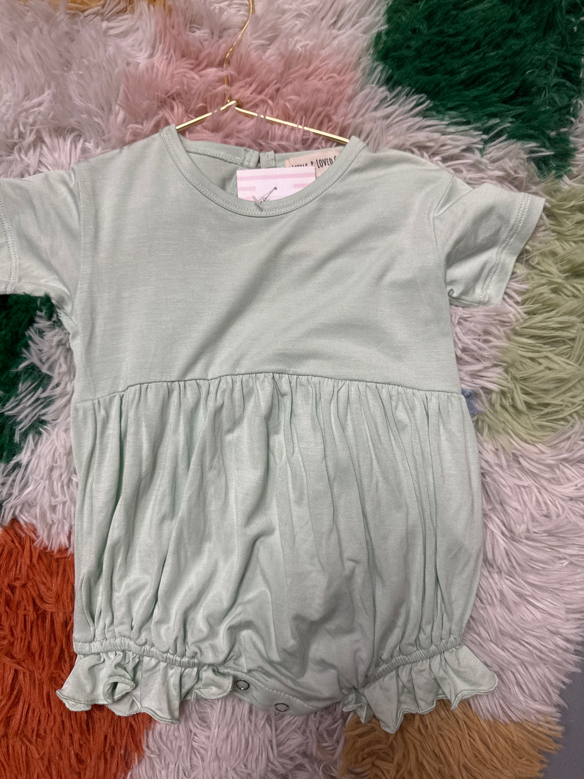 Light Green Girls Onesie