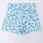 66 Leopard/Checkered High Waisted Athletic Shorts (S-XL): Blue Leopard / Missy / M