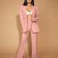 High Waist Straight Leg Pants Women's Work Trousers