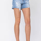 HI WAIST DESTROYED SHORTS
