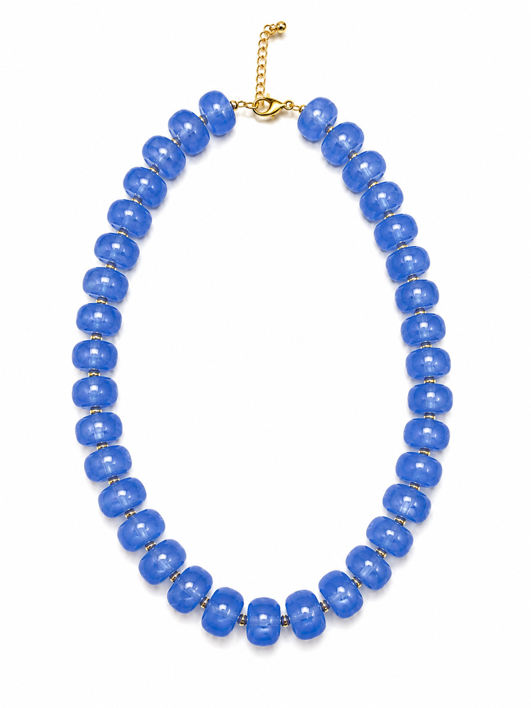 Luxe Marbled Beaded Candy Necklace