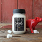 13 oz Mason Jar Candle: Milk & Sugar