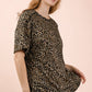 Karen Oversized Leopard Printed Knit Top