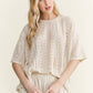 Mineral Washed Lace Top