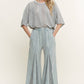 Mineral Washed Lace Top