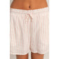 Striped Drawstring Shorts