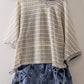 Textured Stripe Knit Top