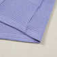 Waffle V Neck Short Sleeve Knit