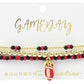 Tailgate Stretchy Stack - Black & Red