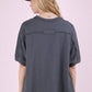 Oversized Crop Comfy Knit Top