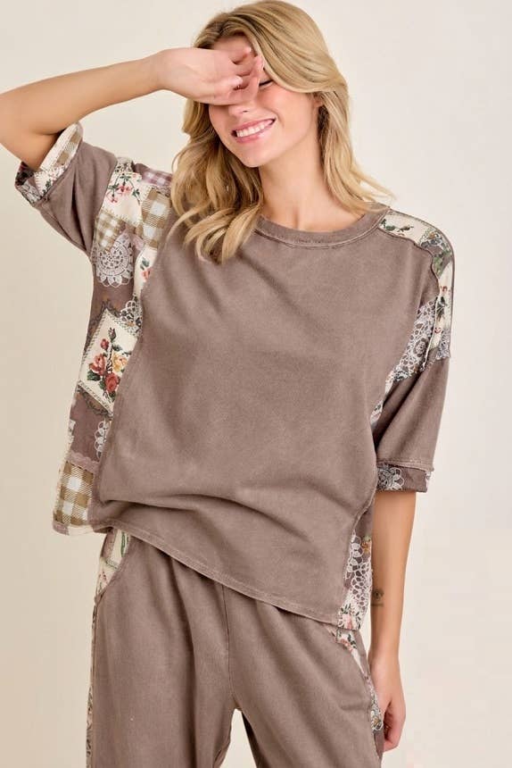 Ash Patch Top