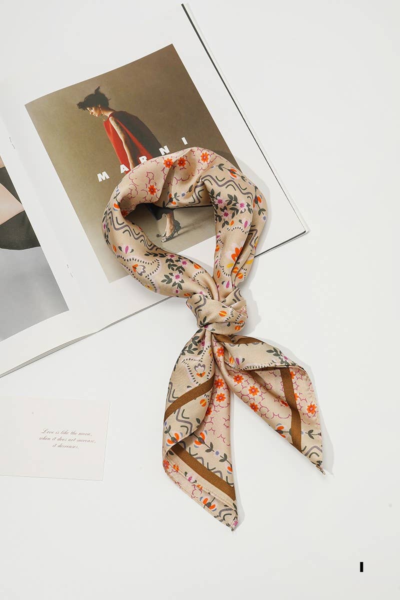 Trendy Print Elegant Neck Scarf