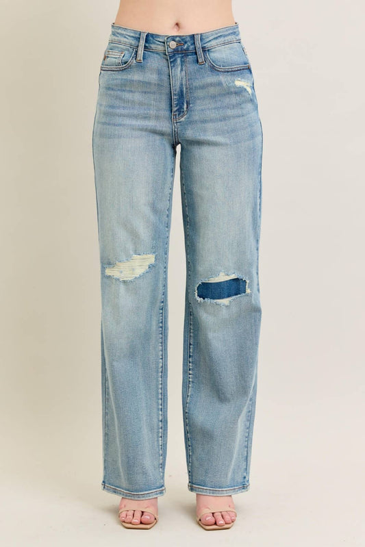 HW Destroy & Knee Patch Straight