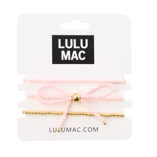 LULU  MAC Bracelets Light Pink