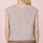 Button Down Knit Sweater Vest