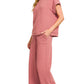 Cotton Slub Tee & Pants 2pc Set  Zenana