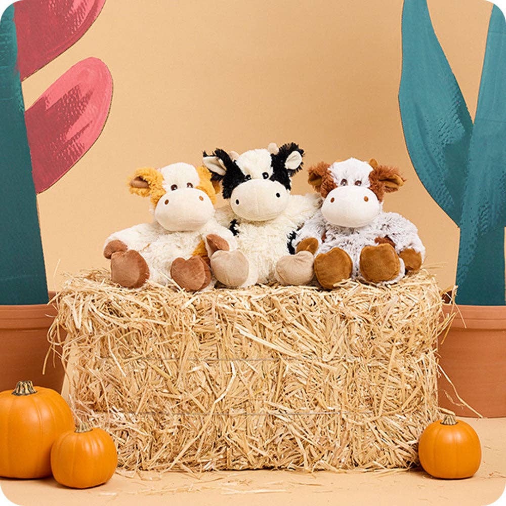 Pumpkin Spice Cow Warmies Viral PSL Fall Gifts Hallowee
