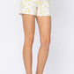 FLOWER PRINT SHORTS