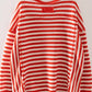 Stripe Waffle Top