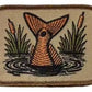 Embroidered Red Drum Fish Patch Iron On