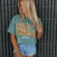 Bow Fall Floral Short Sleeve