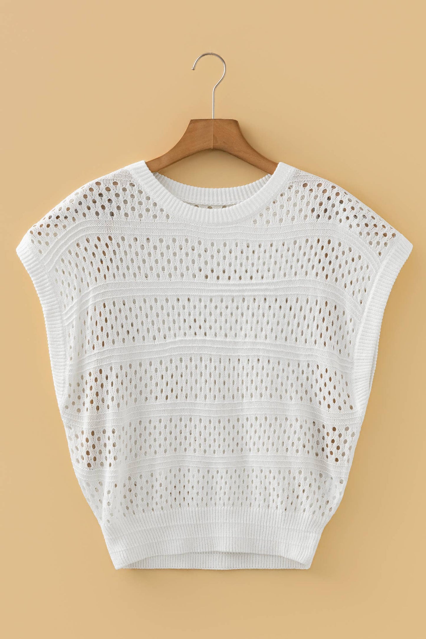 Knit Round Neck Dolman Sweater